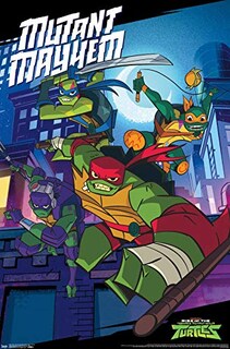 Foto 1 | Foto 1 | Venta Internacional - Póster Mural Trends International Nickelodeon Tortugas Ninja