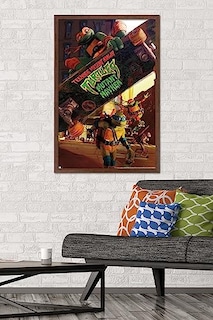 Foto 2 | Foto 2 | Venta Internacional - Póster Enmarcado Trends International Teenage Mutant Ninja Turt