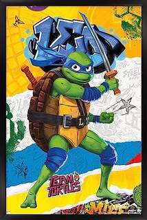 Foto 1 | Foto 1 | Venta Internacional - Póster Enmarcado Trends International Teenage Mutant Ninja Turt