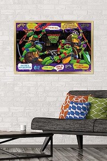 Foto 2 | Foto 2 | Venta Internacional - Póster Enmarcado Trends International Teenage Mutant Ninja Turt