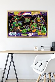 Foto 6 | Foto 6 | Venta Internacional - Póster Enmarcado Trends International Teenage Mutant Ninja Turt