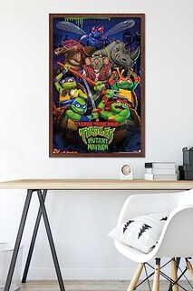 Foto 6 | Foto 6 | Venta Internacional - Póster Enmarcado Trends International Teenage Mutant Ninja Turt