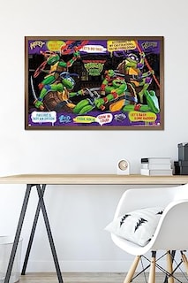 Foto 6 | Foto 6 | Venta Internacional - Póster Enmarcado Trends International Teenage Mutant Ninja Turt