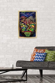 Foto 2 | Foto 2 | Venta Internacional - Póster Enmarcado Trends International Teenage Mutant Ninja Turt
