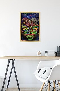 Foto 6 | Foto 6 | Venta Internacional - Póster Enmarcado Trends International Teenage Mutant Ninja Turt
