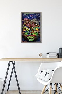 Foto 6 | Foto 6 | Venta Internacional - Póster Enmarcado Trends International Teenage Mutant Ninja Turt