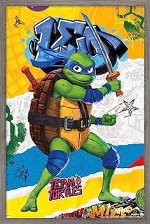 Foto 1 | Foto 1 | Venta Internacional - Póster Enmarcado Trends International Teenage Mutant Ninja Turt