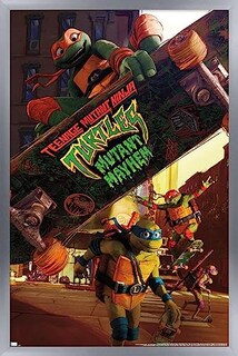 Foto 1 | Foto 1 | Venta Internacional - Póster Enmarcado Trends International Teenage Mutant Ninja Turt