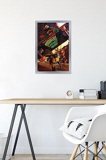 Foto 6 | Foto 6 | Venta Internacional - Póster Enmarcado Trends International Teenage Mutant Ninja Turt