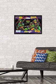 Foto 2 | Foto 2 | Venta Internacional - Póster Enmarcado Trends International Teenage Mutant Ninja Turt