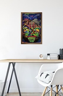 Foto 6 | Foto 6 | Venta Internacional - Póster Enmarcado Trends International Teenage Mutant Ninja Turt