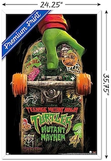 Foto 3 | Foto 3 | Venta Internacional - Póster De Pared Trends International Teenage Mutant Ninja Turtle