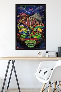 Foto 6 | Foto 6 | Venta Internacional - Póster Enmarcado Trends International Teenage Mutant Ninja Turt