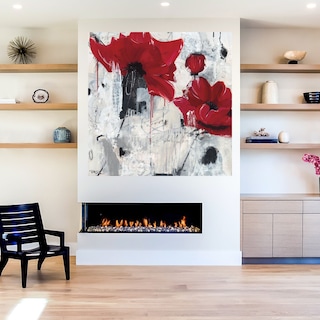 Foto 5 | Foto 5 | Cuadro Decorativo Fine Art TJ 'Amor Amapola' de Pamela K. Beer 82 x 82 cm