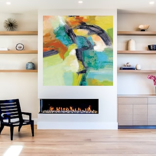 Foto 5 | Foto 5 | Cuadro Decorativo Fine Art TJ 'Arcoíris en el Asfalto' de Silvia Vassileva 122 x 122 cm