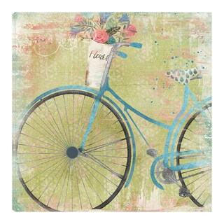 Foto 1 | Foto 1 | Cuadro Decorativo - Azul De Bicicleta - Beth Albert - Arte Moderno - Impresión En Lienzo - Fine Art Tj