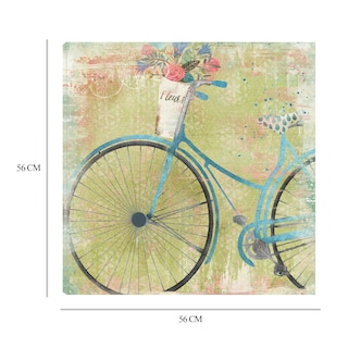 Foto 8 | Foto 8 | Cuadro Decorativo - Azul De Bicicleta - Beth Albert - Arte Moderno - Impresión En Lienzo - Fine Art Tj