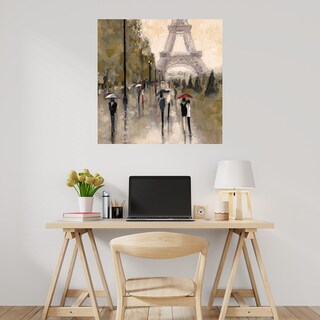 Foto 2 | Foto 2 | Cuadro Decorativo - Andando En París - Shawn Mackey - Arte Moderno - Impresión En Lienzo - Fine Art Tj