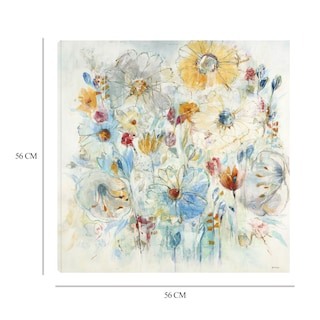 Foto 8 | Foto 8 | Cuadro Decorativo - Azul Armónico - Jill Martin - Arte Moderno - Impresión En Lienzo - Fine Art Tj