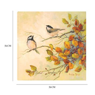 Foto 8 | Foto 8 | Cuadro Decorativo Fine Art Tj Aves De Otoño I