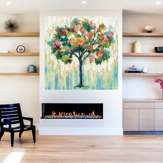 Foto 5 | Foto 5 | Cuadro Decorativo Fine Art Tj Árbol Floreciente