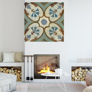Foto 4 | Foto 4 | Cuadro Decorativo - Azulejo Del Viejo Mundo Iv - Silvia Vassileva - Arte Moderno - Impresión En Lienzo - Fine Art Tj