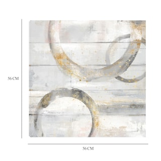 Foto 8 | Foto 8 | Cuadro Decorativo - Anillos De Acero I - Fine Art Tj 56 X 56 cm