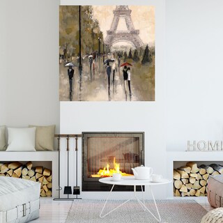 Foto 4 | Foto 4 | Cuadro Decorativo - Andando En París - Shawn Mackey - Arte Moderno - Impresión En Lienzo - Fine Art Tj