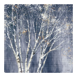 Foto 1 | Foto 1 | Cuadro Decorativo - Abedul Azul Marino - Julia Purinton - Arte Moderno - Impresión En Lienzo - Fine Art Tj
