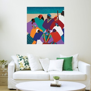 Foto 3 | Foto 3 | Cuadro Decorativo - Anillo Grita Islas Gullah - Fine Art Tj 82 X 82 cm