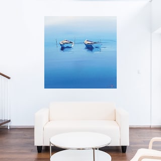 Foto 5 | Foto 5 | Cuadro Decorativo Fine Art TJ 'Amarres Tardíos' de Craig Trewin Penny 94 x 94 cm