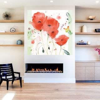 Foto 5 | Foto 5 | Cuadro Decorativo Fine Art Tj Amapolas