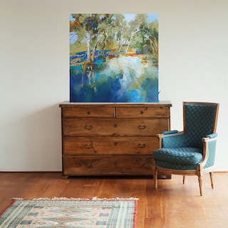 Foto 2 | Foto 2 | Cuadro Decorativo - Arroyo Cobram - Fine Art Tj 94 X 94 cm