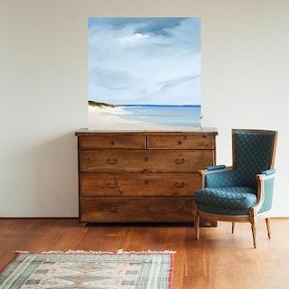 Foto 2 | Foto 2 | Cuadro Decorativo Fine Art TJ 'Azul' de Rick Fleury 56 x 56 cm
