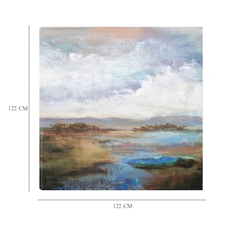 Foto 8 | Foto 8 | Cuadro Decorativo - A Lo Largo De El Arroyo - Karen Hale - Arte Moderno - Impresión En Lienzo - Fine Art Tj