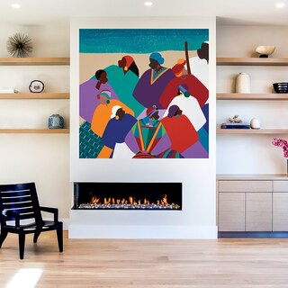 Foto 5 | Foto 5 | Cuadro Decorativo - Anillo Grita Islas Gullah - Fine Art Tj 122 X 122 cm