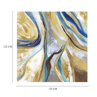 Foto 8 | Foto 8 | Cuadro Decorativo Fine Art Tj Ágata y Oro Ii