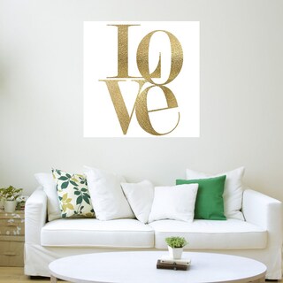 Foto 3 | Foto 3 | Cuadro Decorativo - Amor Dorado - Nikki Chu - Arte Moderno - Impresión En Lienzo - Fine Art Tj