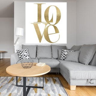Foto 4 | Foto 4 | Cuadro Decorativo - Amor Dorado - Nikki Chu - Arte Moderno - Impresión En Lienzo - Fine Art Tj