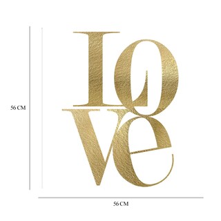 Foto 8 | Foto 8 | Cuadro Decorativo - Amor Dorado - Nikki Chu - Arte Moderno - Impresión En Lienzo - Fine Art Tj