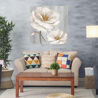 Foto 2 | Foto 2 | Cuadro Decorativo Fine Art TJ 'Blancos de Jardín I' de Heather Hayes 56 x 56 cm