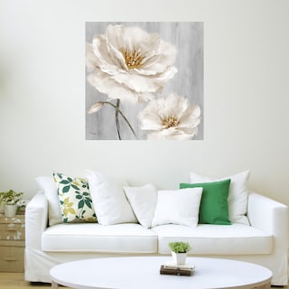 Foto 3 | Foto 3 | Cuadro Decorativo Fine Art TJ 'Blancos de Jardín I' de Heather Hayes 56 x 56 cm