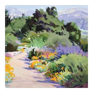 Foto 1 | Foto 1 | Cuadro Decorativo - Camino A Través De Las Amapolas - Fine Art Tj - Marcia Burtt - Arte Moderno - Impresión En Lienzo
