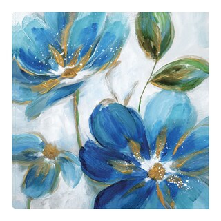 Foto 1 | Foto 1 | Cuadro Decorativo Fine Art Tj Azules Florecientes Ii
