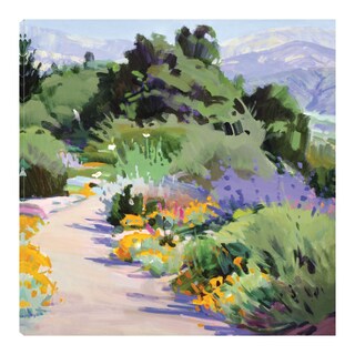 Foto 1 | Foto 1 | Cuadro Decorativo - Camino A Través De Las Amapolas - Fine Art Tj - Marcia Burtt - Arte Moderno - Impresión En Lienzo