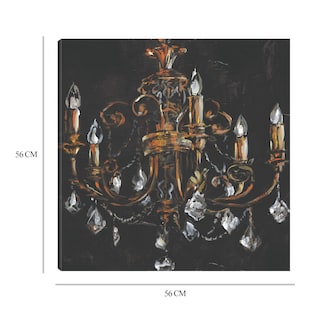 Foto 6 | Foto 6 | Cuadro Decorativo Fine Art Tj Candelabro Dorado