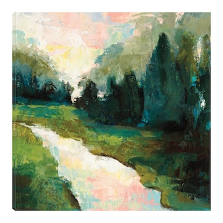 Foto 1 | Foto 1 | Cuadro Decorativo - Caminata Por El Río - Jeanette Vertentes - Arte Moderno - Impresión En Lienzo - Fine Art Tj