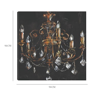 Foto 6 | Foto 6 | Cuadro Decorativo Fine Art TJ 'Candelabro Dorado' de Willowbrook Fine Art 94 x 94 cm