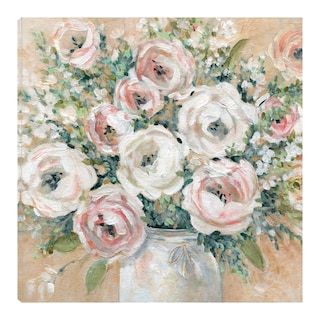 Foto 1 | Foto 1 | Cuadro Decorativo - Bonito En Rosa - Carol Robinson - Arte Floral - Impresión En Lienzo - Fine Art Tj