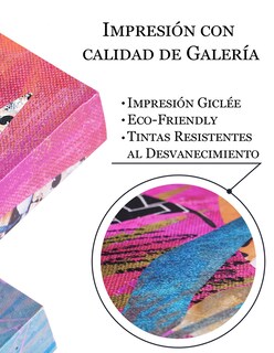 Foto 7 | Foto 7 | Cuadro Decorativo - Azulejos Del Viejo Mundo Viii - Silvia Vassileva - Arte Abstracto - Impresión En Lienzo - Fine Art Tj